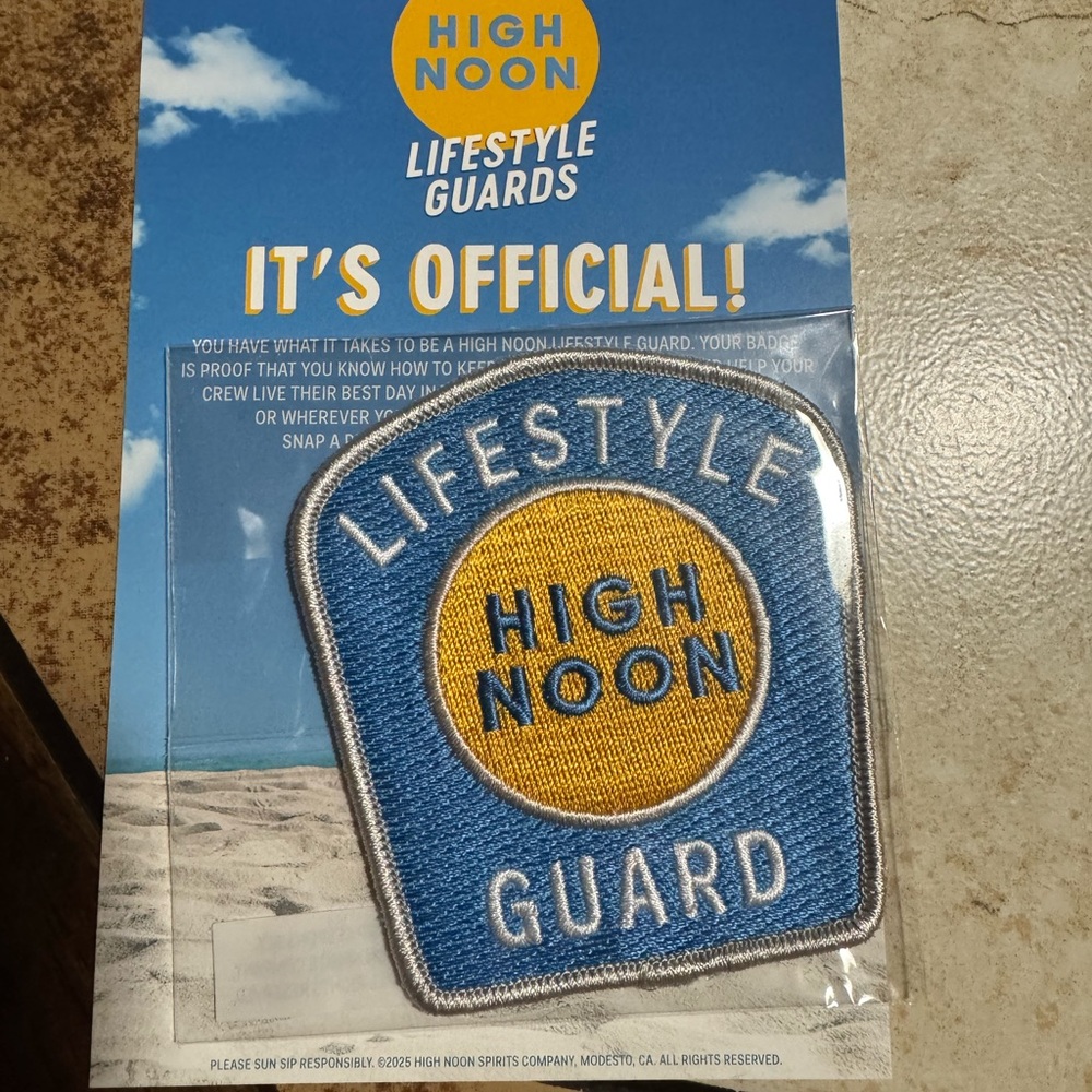 High Noon Lifestyle Guard Patch (hat)